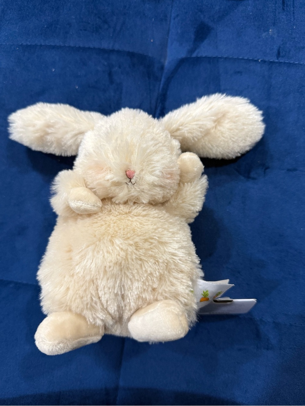 Bunnies by the Bay Cream Plush Bunny Toy